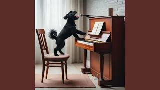 Dog and Piano
