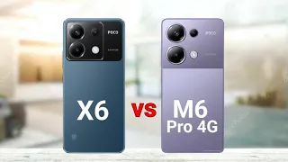 Poco X6 vs Poco M6 Pro 4G