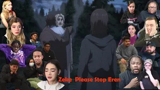 Zeke!!! Please Stop Eren!! - Attack on Titan Season 4 Episode 20 Mashups Reactions