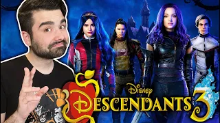 Descendants 3 IS SO FUN! Descendants 3 MOVIE REACTION! (FIRST TIME WATCHING)