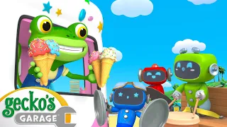 Ice Cream Garage Band | BRAND NEW | Gecko's Garage | Cartoons For Kids | Toddler Fun Learning