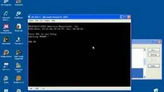 MS DOS 5.0 Install on Virtual PC