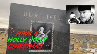 Mound Cemetery - Grave of Burl Ives