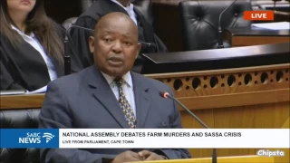 Lekota (COPE) on Farm Murders in South Africa