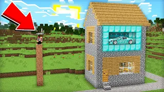 ЧТО ЖИТЕЛЬ ПРЯЧЕТ НА ВТОРОМ ЭТАЖЕ СВОЕГО ДОМА В МАЙНКРАФТ | Компот Minecraft