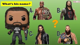 WWE QUIZ | Can You Guess WWE WRESTLERS By Their FUNKY POP 2021