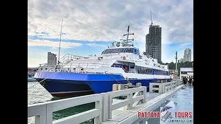 Royal Passenger Liner - Ferry from Pattaya to Hua Hin Thailand