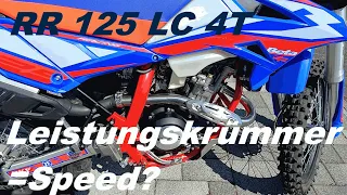 RR 125 LC 4T - Einbau Leistungskrümmer - Power und Speed?