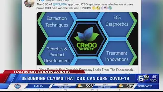 Debunking claims that CBD can cure COVID-19