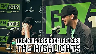 Twenty One Pilots - Trench Press Conferences [funniest moments]