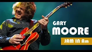 Gary Moore Style Blues Ballad Backing Track Jam in Am