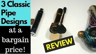 3 Classic Pipe Designs Reviewed - Proto Pipe, Budbomb and Spoon at Bargain Prices!