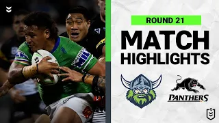 Canberra Raiders v Penrith Panthers | Match Highlights | Round 21, 2022 | NRL