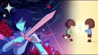 Kris Vs Frisk Genocide Full Battle|Deltarrune FanGame