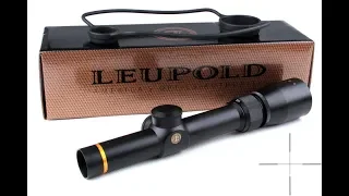 Обзор прицела Leupold VX-3 1,5-5×24 часть 1