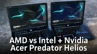 Acer Predator Helios 500: Intel and Nvidia vs. AMD