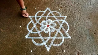 Panguni Uthiram special kolam|easy Beautiful muggulu|5*3 dots Begginers rangoli|Super rangoli