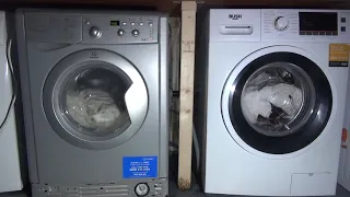 Wash Race No.226 : Indesit vs Bush   cotton 60'c wash and Dry