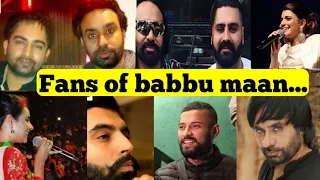 Reaction on Fans of babbu maan | Punjabi Singers | Babbu maan | Reaction video |