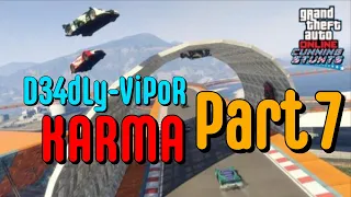 GTA 5 Online - INSTANT KARMA moments on STUNT RACES (Episode: 7)