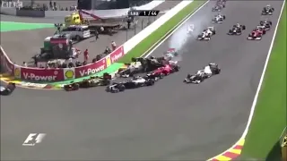 F1 Crashes but with meme sound effects