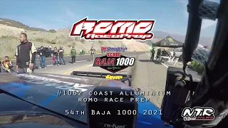 #1062 Coast Aluminium/Romo Race Prep SCORE Baja 1000 2021