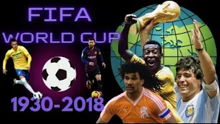 The Evolution Of The Official FIFA World Cup 1930 - 2018 ||  FIFA World Cup ||