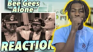 MY FIRST TIME HEARING Bee Gees - Alone REACTION!! HOW DID THEY DO THIS?!