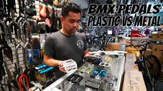 BMX Pedal 101! Metal vs Plastic, Sealed vs Unsealed!