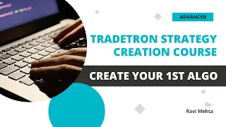Tradetron Strategy Creation Course Class - 1 | Make Your First Algo of 920 Straddle