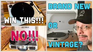 New U-Turn Vs Triangle/ProJect Turntable…Or Go Vintage?