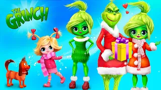 Grinch vs Gingerbread Family / 35 Christmas DIYs for LOL OMG