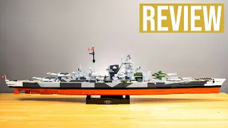 Cobi Battleship Tirpitz REVIEW | Sets 4838 4839