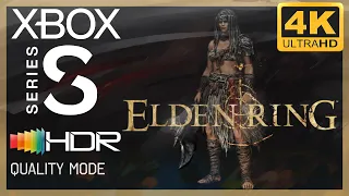 [4K/HDR] Elden Ring (Quality) / Xbox Series S Gameplay