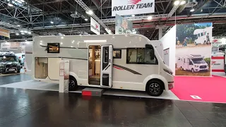 Top of the range from Roller Team. Expensive integrated motorhomes from a cheap brand.