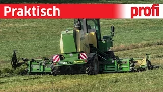 Krone Big M II mit MegaSwathSystem