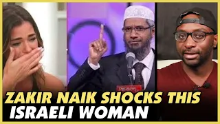 Zakir Naik Shocks Israeli Girl With Answers That Made Her Convert To Islam - REACTION