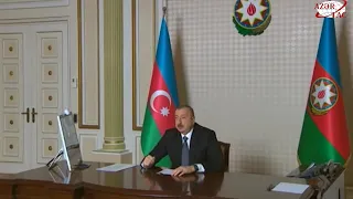 Видеоконференция между Президентом Ильхамом Алиевым и руководителями Азиатского банка развития