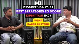 M1 | Expert Talk Ep.08 | Important Questions| Paper Pattern | Strategies #sppuexam