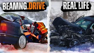 Accidents Based on Real Events in BeamNG.drive #6 | Flashbacks
