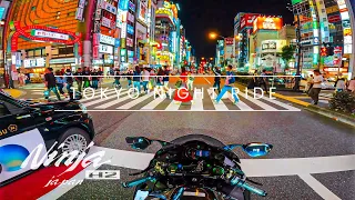 Tokyo Night ride by Ninja H2  Episode 18/東京 Kawasaki Ninja H2【4K】vol.2