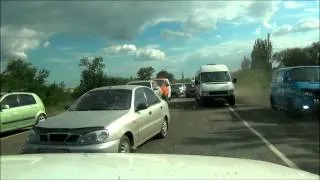 Gegenverkehr- Geisterfahrer - Ukraine - Vollkommen verrückte
