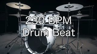 230 BPM Rock Drum Beat for Musical Practise