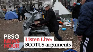 LISTEN LIVE: Supreme Court hears whether homeless camps can be removed without alternative shelter