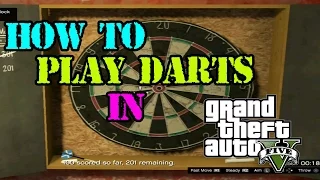 How to play darts in GTA 5