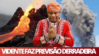 Vidente faz IMPLACÁVEL previsão sobre Vulcão e fala sobre possível tsunami no Brasil: "ESTOU VENDO"