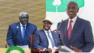 LETS SUPPORT RAILA!!!LISTEN WHAT PRESIDENT RUTO TOLD AU CHAIR MOUSSA FAKI AFRICA FERTILISER SUMMIT