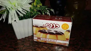 The way to make the ready-made caramel cream (the boxes) from Dream without eggs without an oven