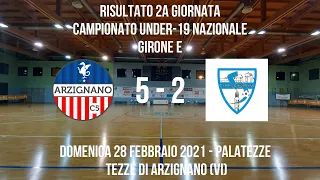 Highlights U19 Arzignano 5-2 Carrè Chiuppano