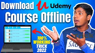 🔥 How to Download Udemy Videos to Watch Offline on Laptop/Computer | 100% Working 2022 | TechnoDict